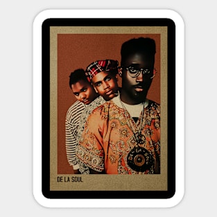 Vintage Poster De La Soul Sticker